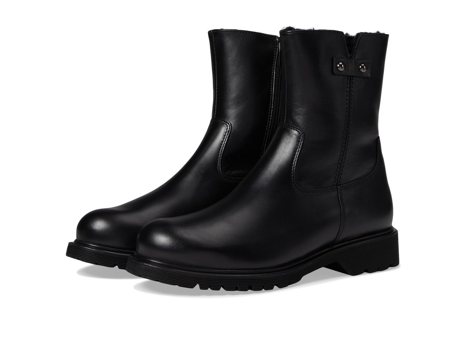 La Canadienne Hunter Black Leather 9 M Boots